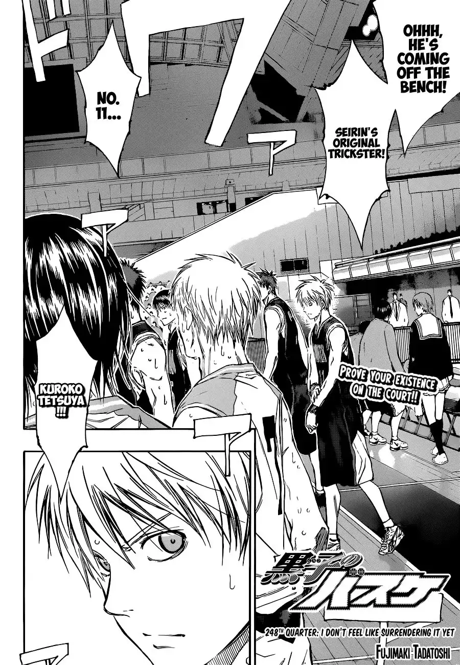 Kuroko no Basket Chapter 248 4